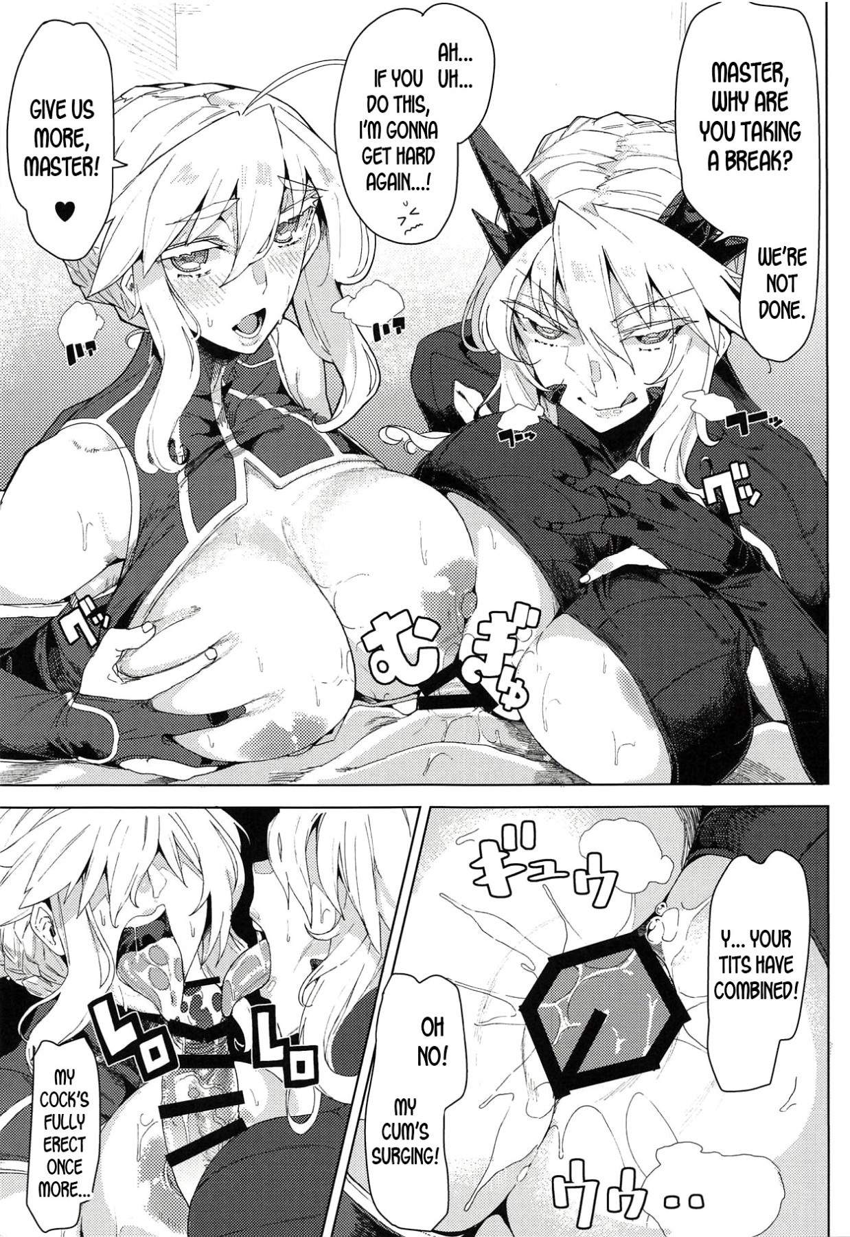 hentai manga A Book About Doing a Bunch With Big Breasted Artoria